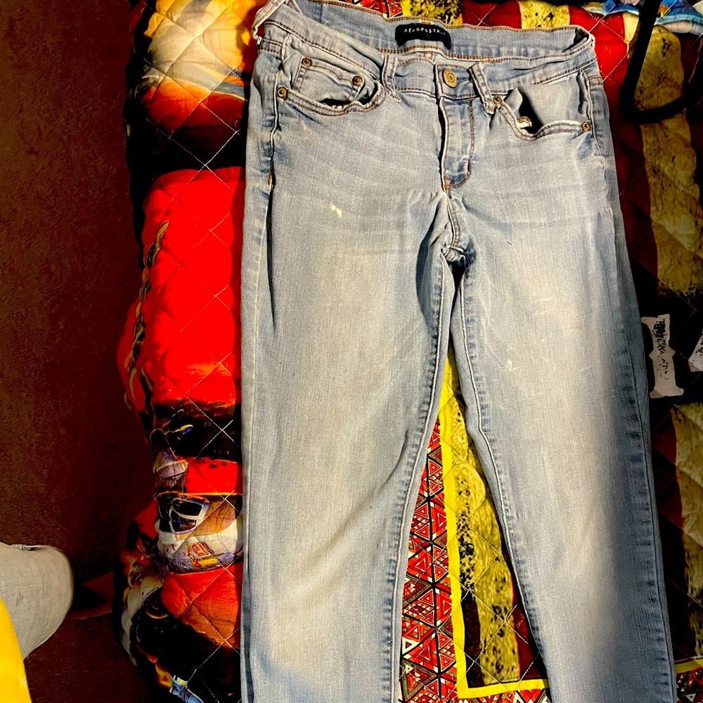Light blue Aéropostale skinny Jeans